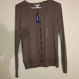 Old Navy Brown Cardigan